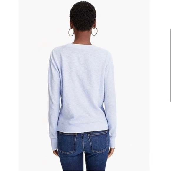 J.CREW Pink Textured Crepe Faux Wrap Top - Picture 3 of 9